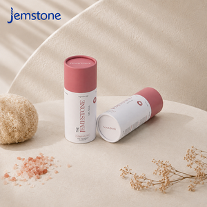 Vente d'usine : Gants exfoliants en carton, emballage en tube de papier, emballage biodégradable pour soins de la peau, tube cylindrique pour gommage corporel, boîte d'emballage - Product Image 2