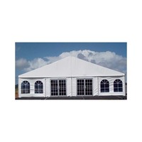 Carpas de PVC Resistentes al Viento para Exteriores, Cuatro Estaciones, con Marco de Aluminio, Impermeables 3000mm+, Carpas de 3 Habitaciones para Bodas y Eventos, Gran Venta