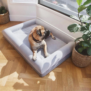 Cama ortopédica de espuma viscoelástica grande impermeable de lujo para perros - Product Image 3