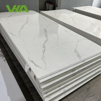 Panneaux muraux en PVC imperméables, panneaux muraux en marbre, panneaux muraux, panneaux imprimés UV, imperméables pour cuisine, salle de bain, toilettes