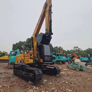 SANY 135C Pro Excavator 13 Ton Mini <b>Small</b> Digger Good Condition with Original Motor and Engine Used 155C 215C - Product Image 1