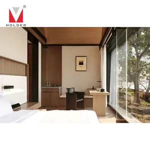 3 sao hiện đại sảnh khách sạn bọc gỗ tự nhiên bộ hải quan khách sạn phòng khách nhà hàng đồ nội thất cho dự án