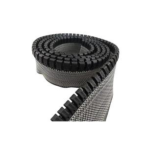 Fermeture éclair industrielle automatique haute vitesse pour porte rapide, en plastique durable, pour <span class=keywords><strong>rail</strong></span> <span class=keywords><strong>de</strong></span> porte à enroulement rapide, auto-réparatrice, en tissu - Product Image 1