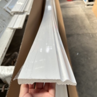 Plinthes en PS à prix d'usine, moulures en plastique pour sols, plinthes murales, garnitures décoratives DIY pour la maison