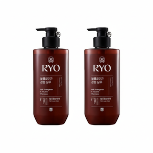 Shampooing liquide Black Cloud Volume 480 ml parfum musc boisé Ryeo en promotion, fortifiant les racines et soulageant la chute des cheveux, lot de 2 - Product Image 1