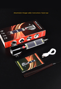 Linterna XINYIN SA-T01 de Alta Luminosidad, Aleación de Aluminio, Multifunción, Martillo de Seguridad para Auto, Emergencia, Rescate, USB - Product Image 5