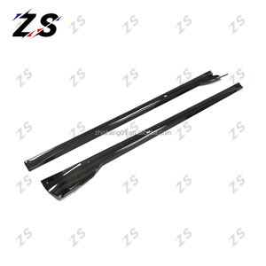 Extension de jupes latérales modèle S en Fiber de carbone ZS pour Tesla modèle S Plaid 4 portes électrique 2021-2023 - Product Image 5