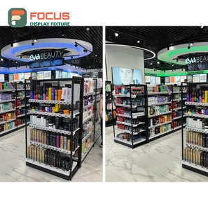 Expositor de Pelucas Premium, Estante de Múltiples Niveles, Exhibidor de Madera y Vidrio Resistente para Tienda - Product Image 4