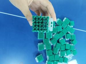 Дюбель-гвоздь ELEHK пластиковый, зеленый, для крепления к стене, звездообразный, для зеленых стен - Product Image 6