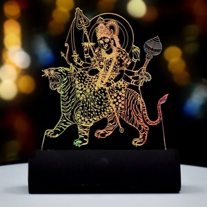 ไฟประดับคอนโซลรถยนต์ Sherawali Maa Murti LED ดีไซน์เปลี่ยนสีได้ สำหรับตกแต่งรถยนต์ ลดราคาพิเศษ มีจำหน่ายแล้ว - Product Image 6