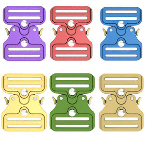 Cintura Tattica Rigger Colorata a Doppia Regolazione con Fibbia a Sgancio Rapido, Cintura di Alta Qualità con Fibbia a Serpente in Vendita - Product Image 4