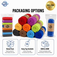 Serviette de séchage pour voiture en microfibre épaisse 800 g/m², sans peluches, conforme RoHS, 80 serviettes en microfibre pour voitures