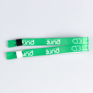 Vente en gros de diapositives de <span class=keywords><strong>festival</strong></span> clips d'événement colorés fermoir de fermeture de <span class=keywords><strong>bracelet</strong></span> de haute qualité fermeture tissée pour l'utilisation de temps de tissu pour <span class=keywords><strong>bracelet</strong></span> - Product Image 2