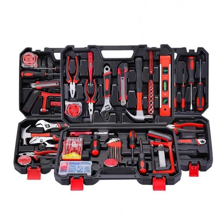 High Quality Combination Hardware Toolbox Gift Multi Function Garden Tools Hand Tool Sets Household Repair tool Set