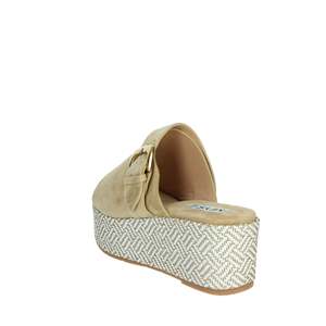 Sandalias de cuña para mujer Keys, color beige, K-11083, plataforma, suela de gamuza - Product Image 2
