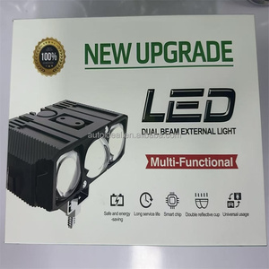 ไฟสปอร์ตไลท์แบบ Bi-led 12V 24V ขายส่ง 85w ไฟ LED สำหรับรถยนต์ 80000lm ไฟตัดหมอกสีขาวอำพัน - Product Image 6