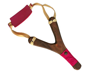 Spain Brand Hot Selling Safety Handcrafted Medieval Style <b>Toy</b> Set Slingshot Rustik + 3 Cork <b>Balls</b> For Kids Gift - Product Image 4