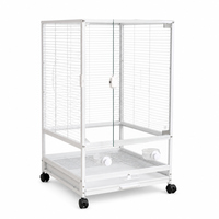 Cage à oiseaux de qualité supérieure, fabriquée en Chine, en promotion directe usine, avec vue panoramique pour perroquets et petits oiseaux.