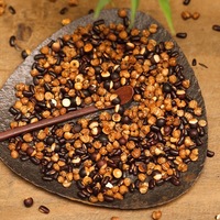 Thé aux fleurs de haricot rouge, Poria et graines de Coix, triplement infusé, prêt à préparer ; Boîte de 330g ; Haricot rouge Adzuki, graines de Coix, Euryale Ferox