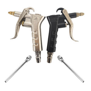 Pistolet à air comprimé en alliage moulé sous pression de haute qualité avec buse en laiton réglable et raccord rapide mâle pour le nettoyage industriel - Product Image 5