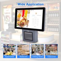 Terminal Punto de Venta Todo en Uno de 10 Pulgadas, Montaje en Pared o Escritorio, con Sistema Windows/Android, Verificador de Precios, Escáner de Código de Barras Integrado