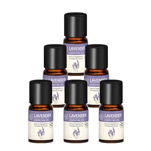 Private Label Gift Set fabricantes atacado 100% puro orgânico Aromaterapia Lavender Óleo Essencial Natural