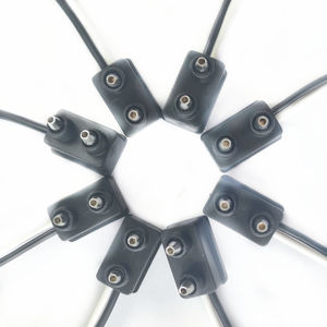 2针汽车插座尾纤汽车2触点led灯连接器电线电缆，用于侧灯 - Product Image 1