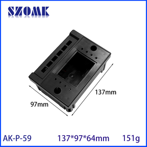 137*97*64 Mét vỏ nhựa hiển thị văn bản nhà ở hiển thị kỹ thuật số bề mặt khung PCB Hộp nối trường hợp - Product Image 6