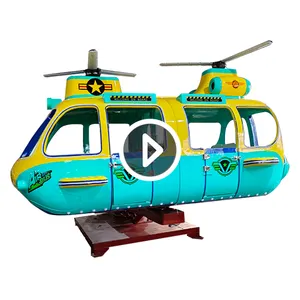 工厂价格户外购物中心疯狂波空客娱乐景点旋转直升机游乐设施出售
