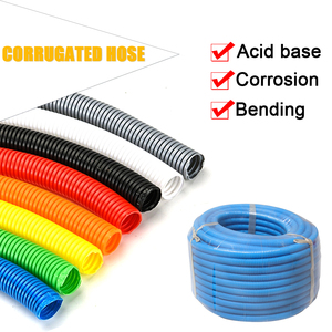 <span class=keywords><strong>Manguera</strong></span> <span class=keywords><strong>corrugada</strong></span> de plástico PP de 100m de alta calidad, telares de conductos divididos ignífugos flexibles para protección de cables eléctricos - Product Image 2