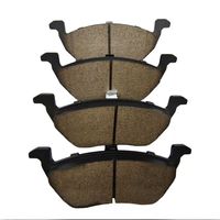Nuevas Pastillas de Freno Traseras de Cerámica con Frenado Estable D2030 ZHP356 10196002 para SAICMOTOR Roewe360 China 2015