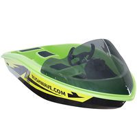 Bateau de karting électrique Rushwave Mini V1 16 kW, vitesse maximale de 50 km/h, embarcation personnelle en matériau ASA, bateau de sport nautique écologique