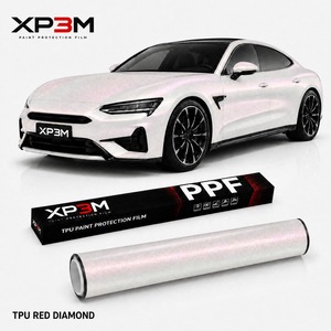 ฟิล์มกันรอยรถยนต์ XP3M TPU สีแดงประกายเพชร ฟิล์มหุ้มตัวถังรถยนต์แบบซ่อมแซมตัวเองได้ - Product Image 1