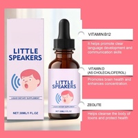 Complément alimentaire liquide pour enfants en gouttes, enrichi en vitamines B12 et D, favorise le développement linguistique, améliore la concentration cérébrale, détoxifie le corps