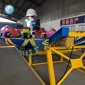 Mini disque volant en fibre de verre et en métal de tour d'UFO d'amusement d'intérieur/extérieur d'enfants à vendre fait avec le matériel en acier - Product Image 1