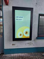 Schermo Pubblicitario per Esterni, Display LCD Impermeabile, Segnaletica Digitale a Parete, Attrezzatura Pubblicitaria per Esterni