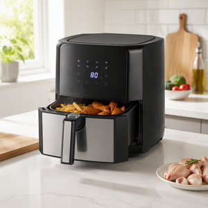 Big Capacity 5.5L Oil Free Air <b>Fryer</b> Home Use 5.5L Air <b>Fryer</b> Home Use Air <b>Fryer</b> Oil Free Air <b>Fryer</b> 5.5L Air <b>Fryer</b> home Use Air F - Product Image 3