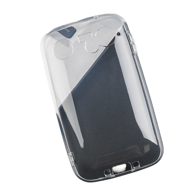 Transparent Silicone TPU Case with Clear Back Cover for Balmuda & for iPhone 15 Pro Max Plain Design in OPP Bag