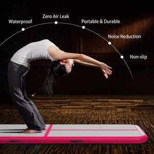 BONNY-estera <span class=keywords><strong>de</strong></span> <span class=keywords><strong>gimnasia</strong></span> inflable para ejercicio en casa, esterilla <span class=keywords><strong>de</strong></span> Yoga portátil para Fitness - Product Image 6