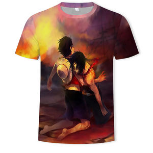 T-shirt personalizzata con spedizione gratuita, design <span class=keywords><strong>anime</strong></span> rock band, 180 grammi, lavorazione a maglia, stampa digitale, manica corta - Product Image 6