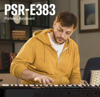 Psr E383 YamahaS 61 Keys Enriches Educates Entertains Empowers Portable Keyboard Electronic Clavier De Piano Musical Instruments