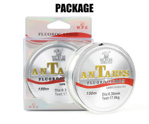 Línea de Pesca de Fibra de Carbono Súper Resistente de 150 m, Línea Monofilamento de Fluorocarbono Transparente, Venta al Por Mayor <span class=keywords><strong>del</strong></span> Fabricante - Product Image 5