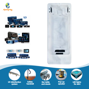 Aquaspring di alta qualità 5.8m migliori sopra il terreno Jacuzzier 1-3 persona pannelli acrilici piscina - Product Image 2