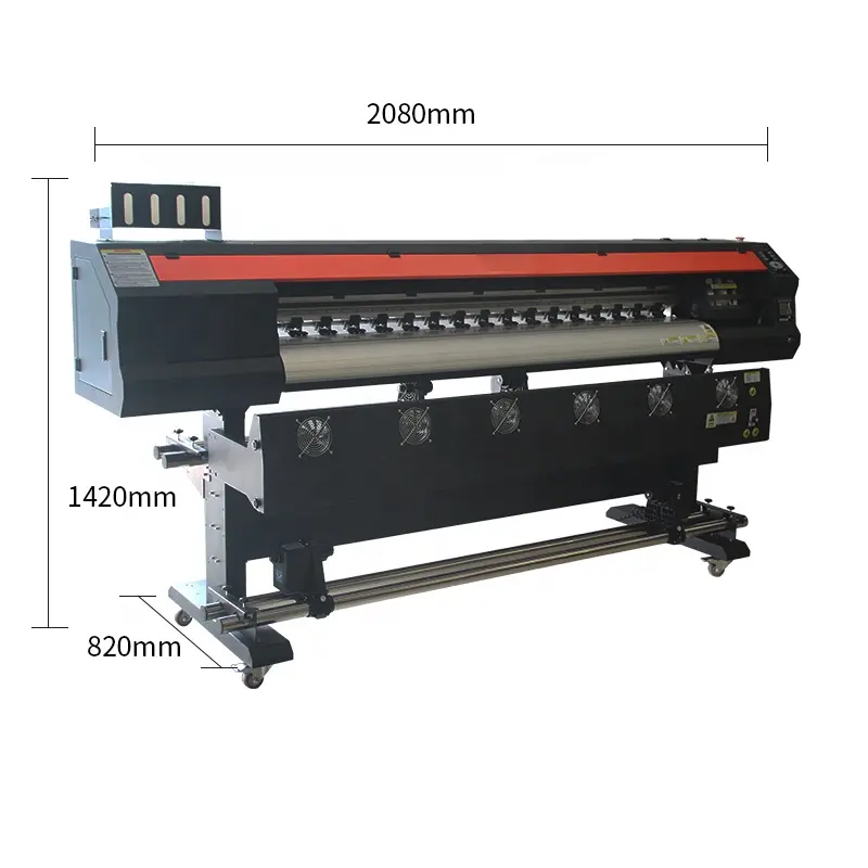 Промышленный Цифровой текстильный принтер 1,8 м для ткани из полиэстера, 1800 мм, цифровой принтер для ткани