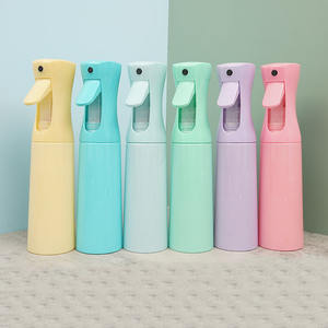 Spot 200ml 300ml 500ml Botella de spray de niebla fina continua Peluquería Botella de plástico de spray de cuerpo especial - Product Image 2