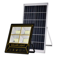 Lámpara Solar LED para Exteriores IP67 e IP68, Resistente al Agua, con Control Remoto, de Alta Potencia, de 60W a 1000W