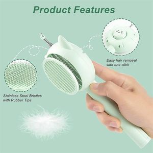 Factory New Luxury Multifunctional Charge <b>Pet</b> Hair Remover <b>Brush</b> Teaser Stick 5 1 Eco-Friendly PP Stainless Steel Material for - Product Image 4