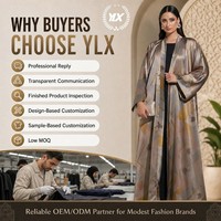 Robe longue Abaya ouverte Aberto à paillettes brillantes, de haute qualité, florale, islamique, pour femme, grande taille, respirante, pour l'Aïd