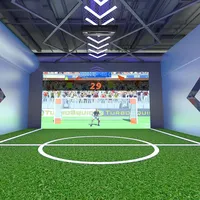Simulador interactivo de juegos de fútbol para interiores, simulador de fútbol virtual para salón de juegos, bares, parque de atracciones, centro deportivo de ocio