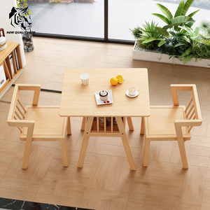 Mesa de té de madera de diseño nuevo y ecológico, fabricada en fábrica, buen precio, personalizable, gran stock, muebles para sala de estar, mesa de café. - Product Image 2